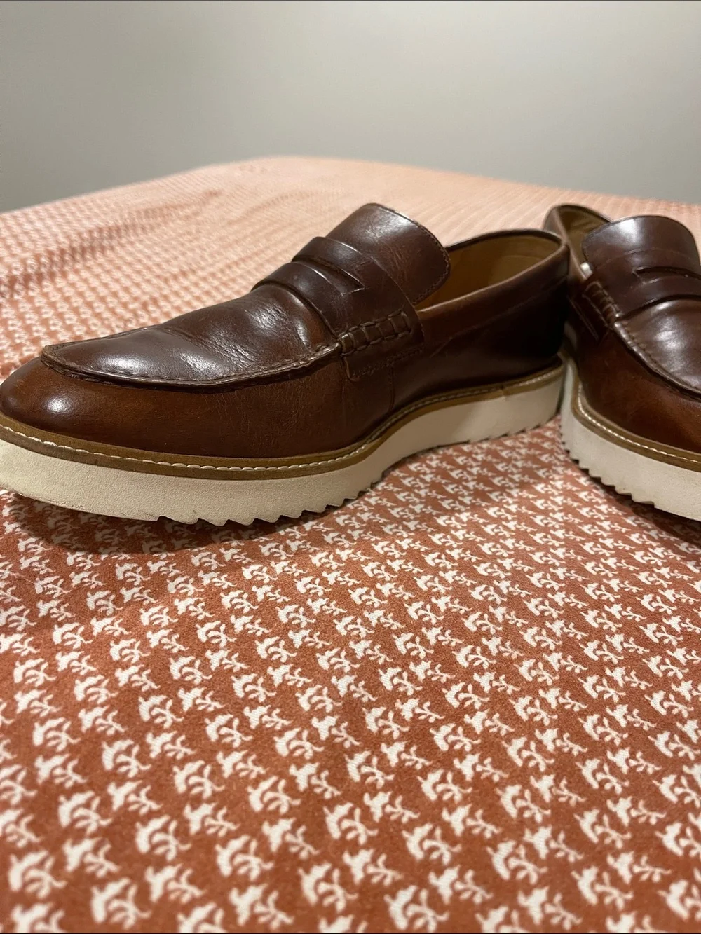 Clarks smooth chestnut
